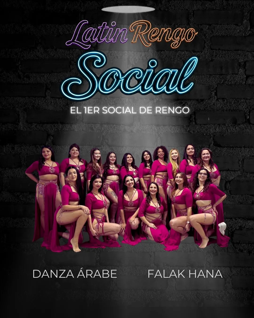 Afiche de Falak Hana para LatinRengo Social.