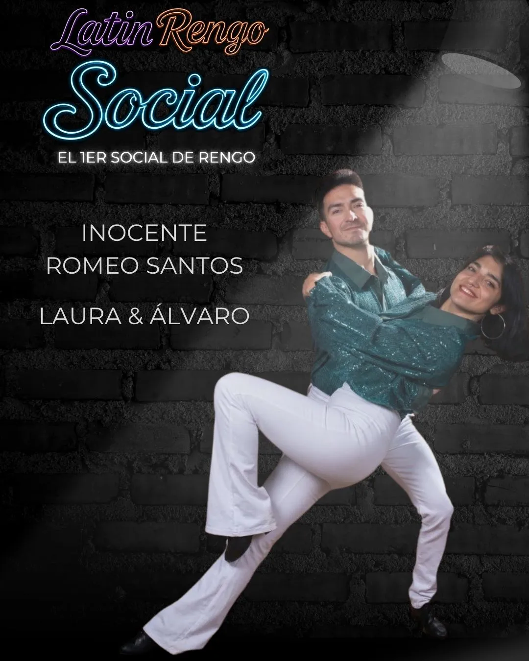 Afiche de Laura y Álvaro para LatinRengo Social.