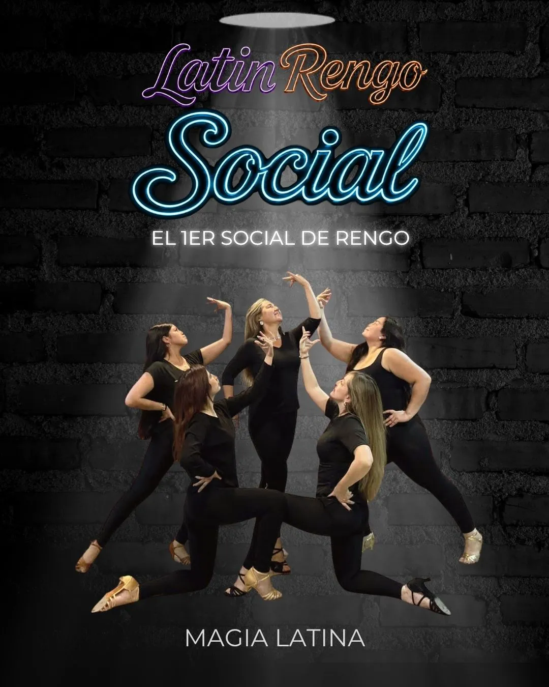 Afiche de Magia Latina para LatinRengo Social.